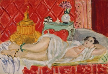 Odalisque Harmony in Red nude 1926 abstract fauvism Henri Matisse Oil Paintings